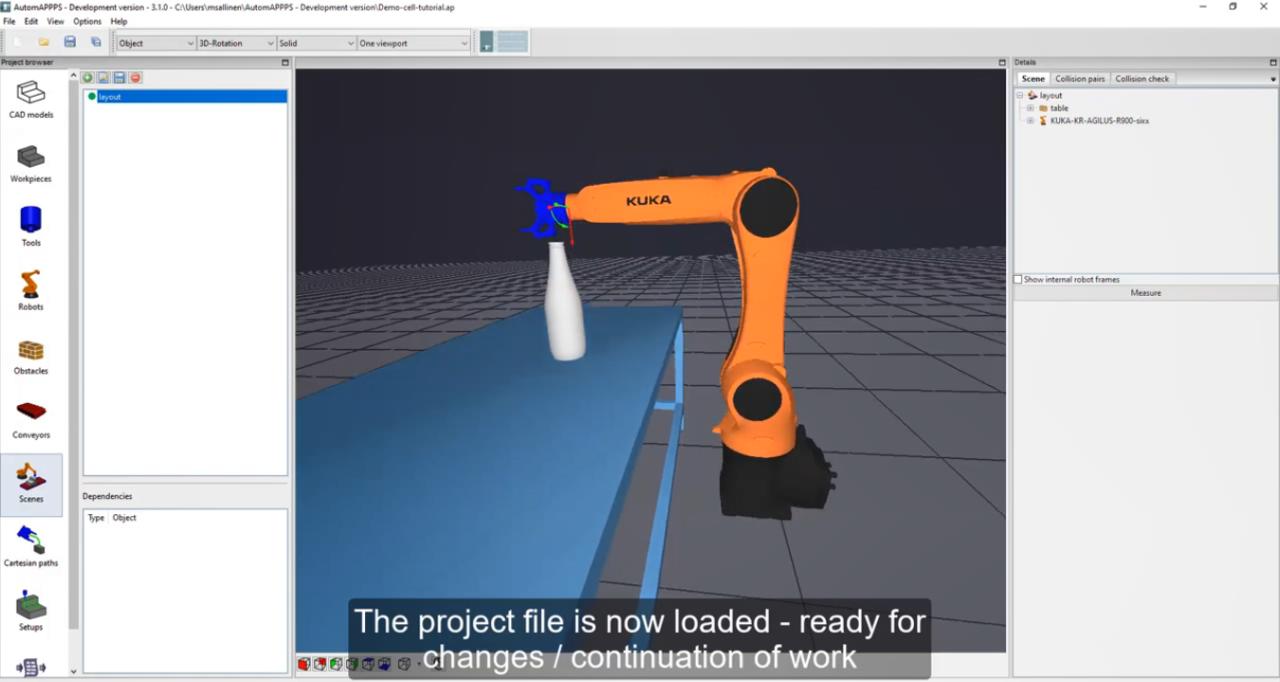 0.1、AUTOMAPPPS机器人编程教程-如何在Automappps中加载项目