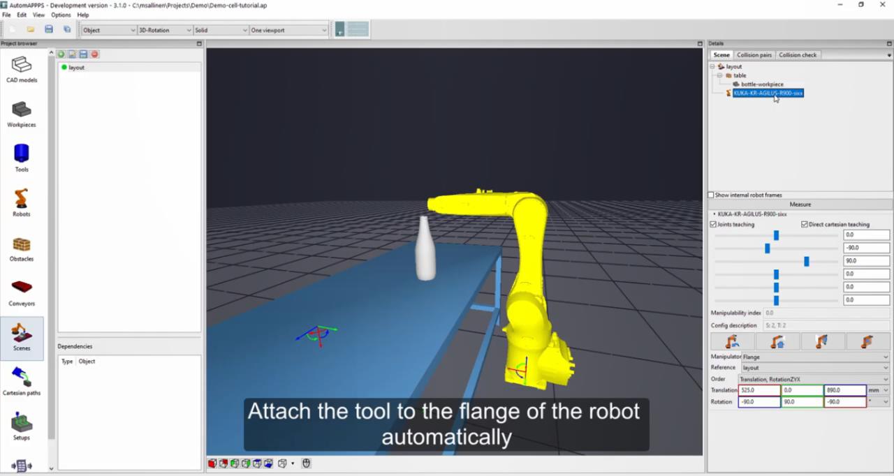 1.9、AUTOMAPPPS机器人编程教程-建立一个单元